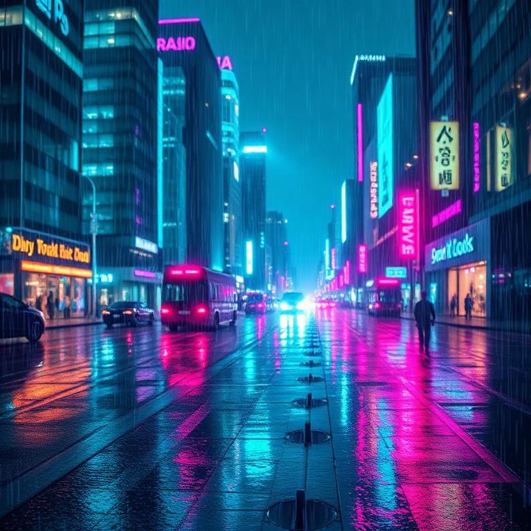 עטיפה של Neon Rain 2049
